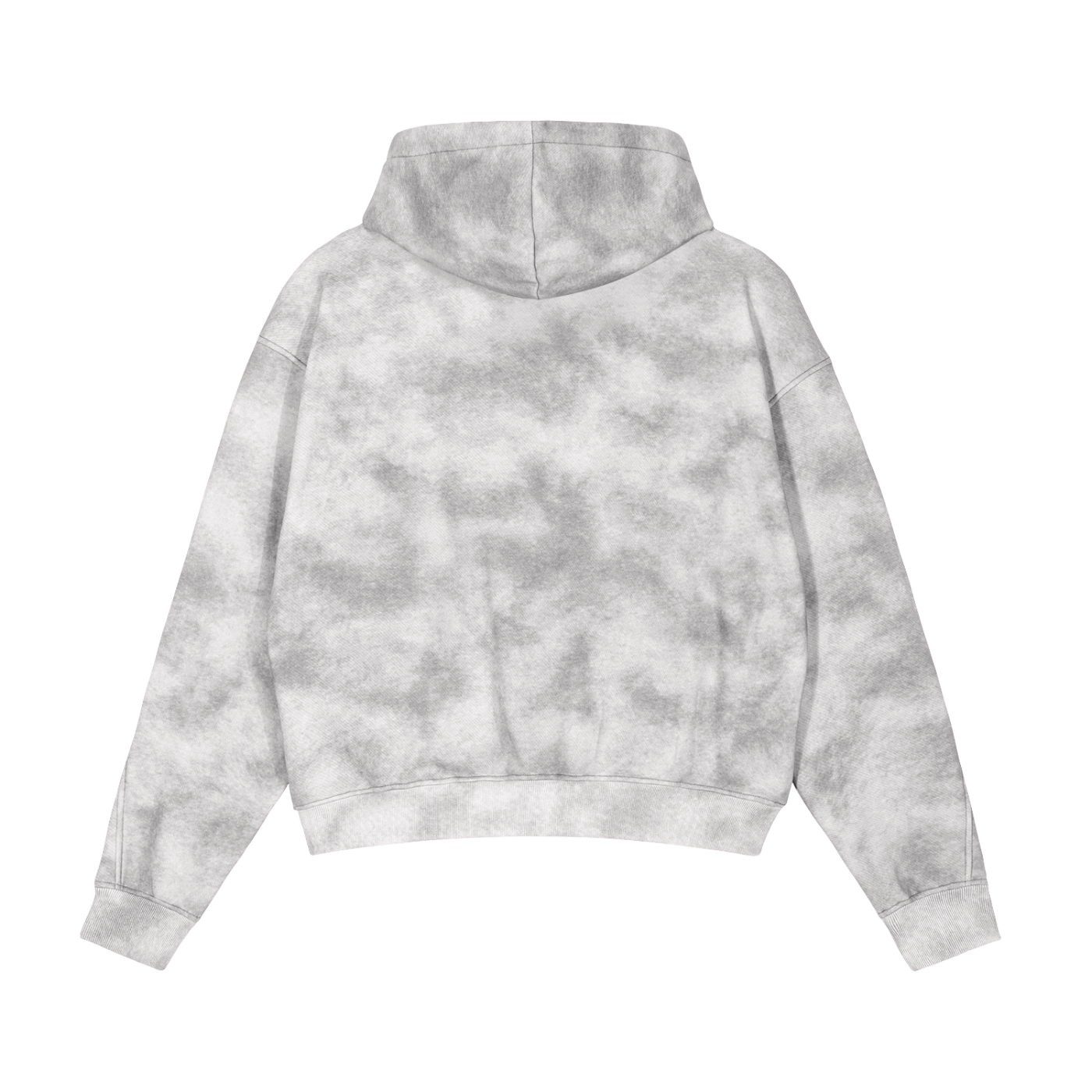 Woslo Snow Zip-Up Oversized Fleece Hoodie