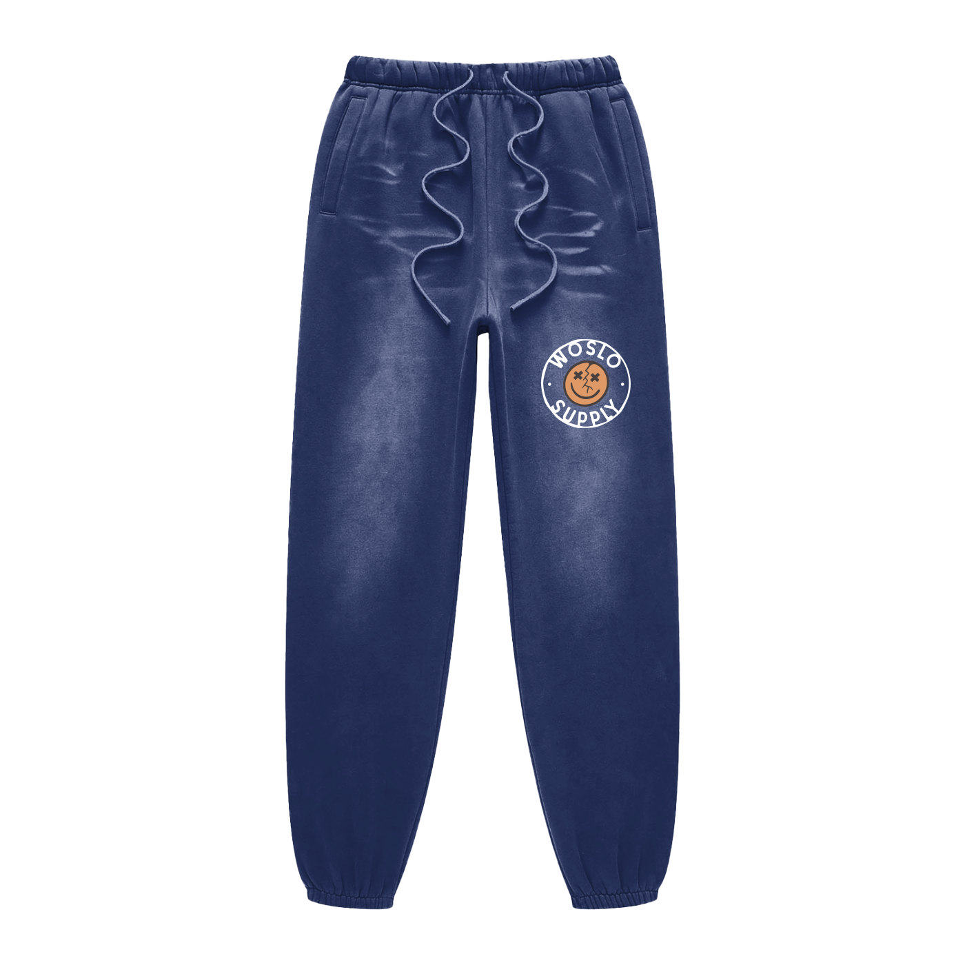 Woslo Smile Sunfade Fleeced Sweatpants