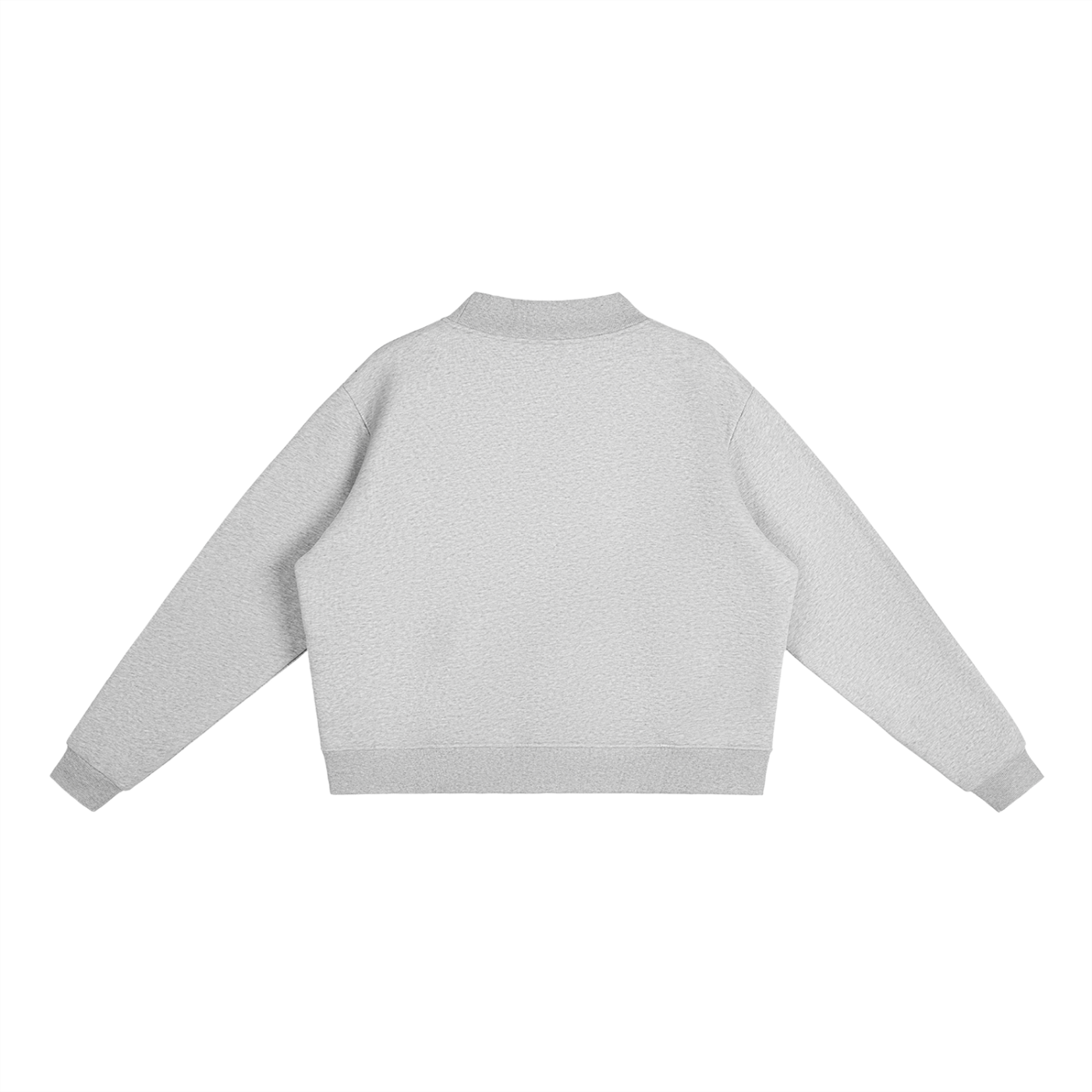 Woslo Womens Mock-Neck Crew Sweatshirt