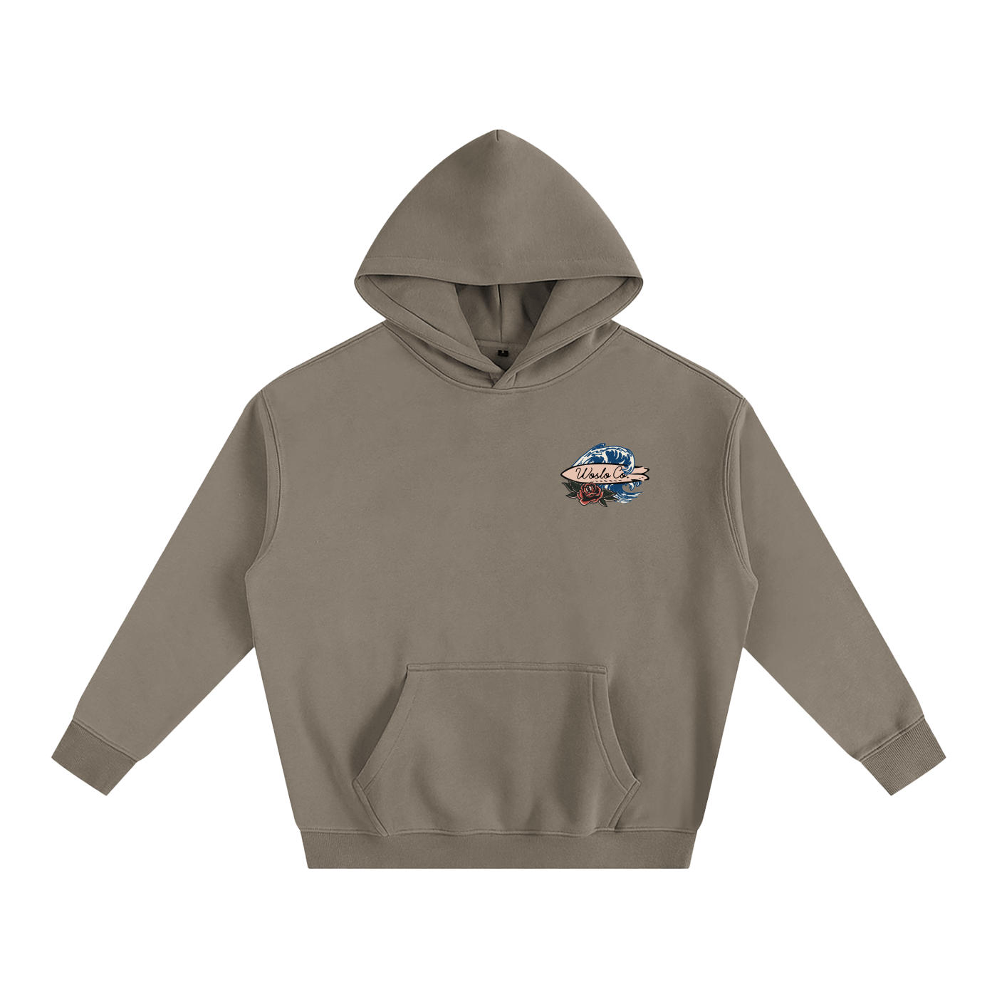 Woslo Oversize Fleeced Hoodie