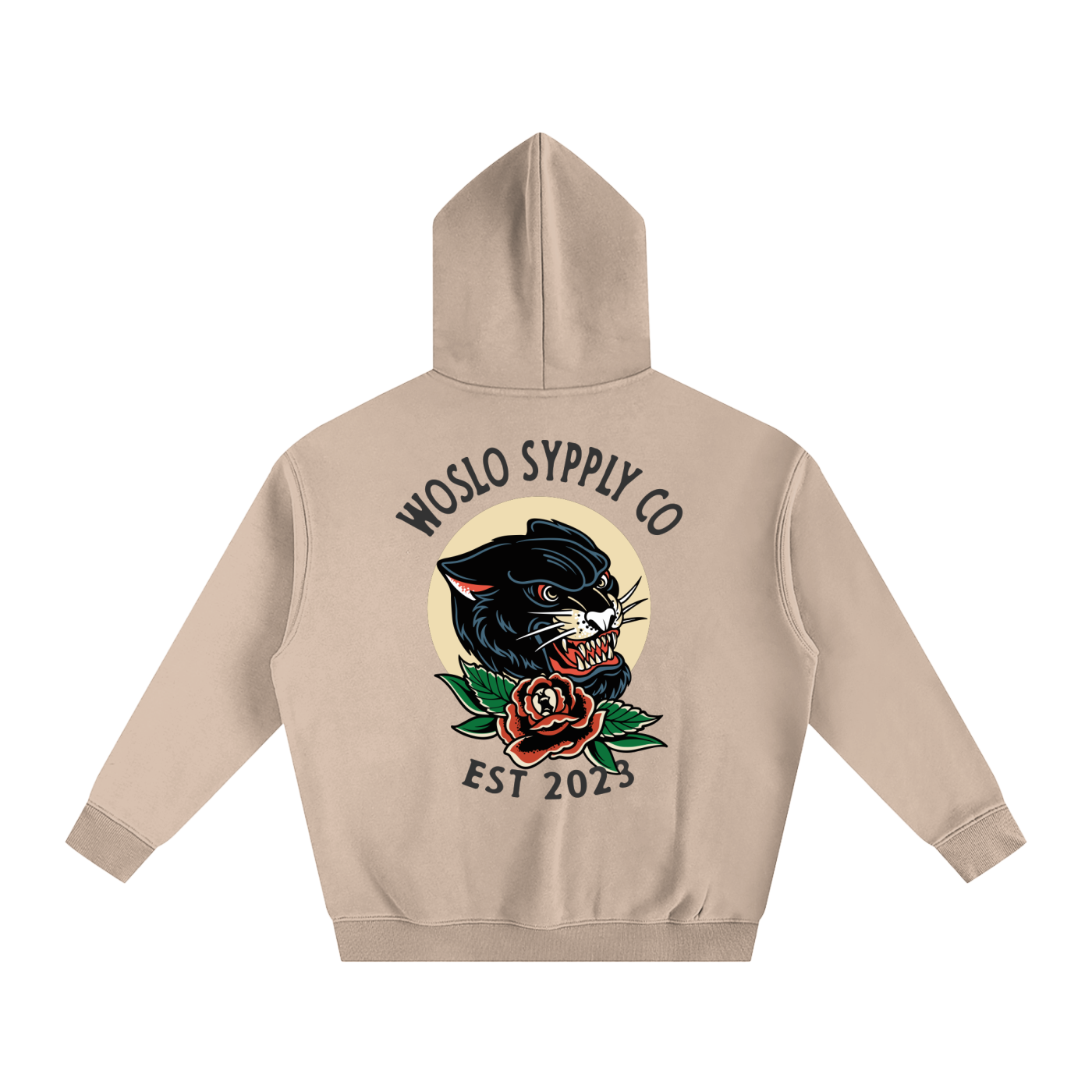 Woslo Oversize Fleeced Hoodie