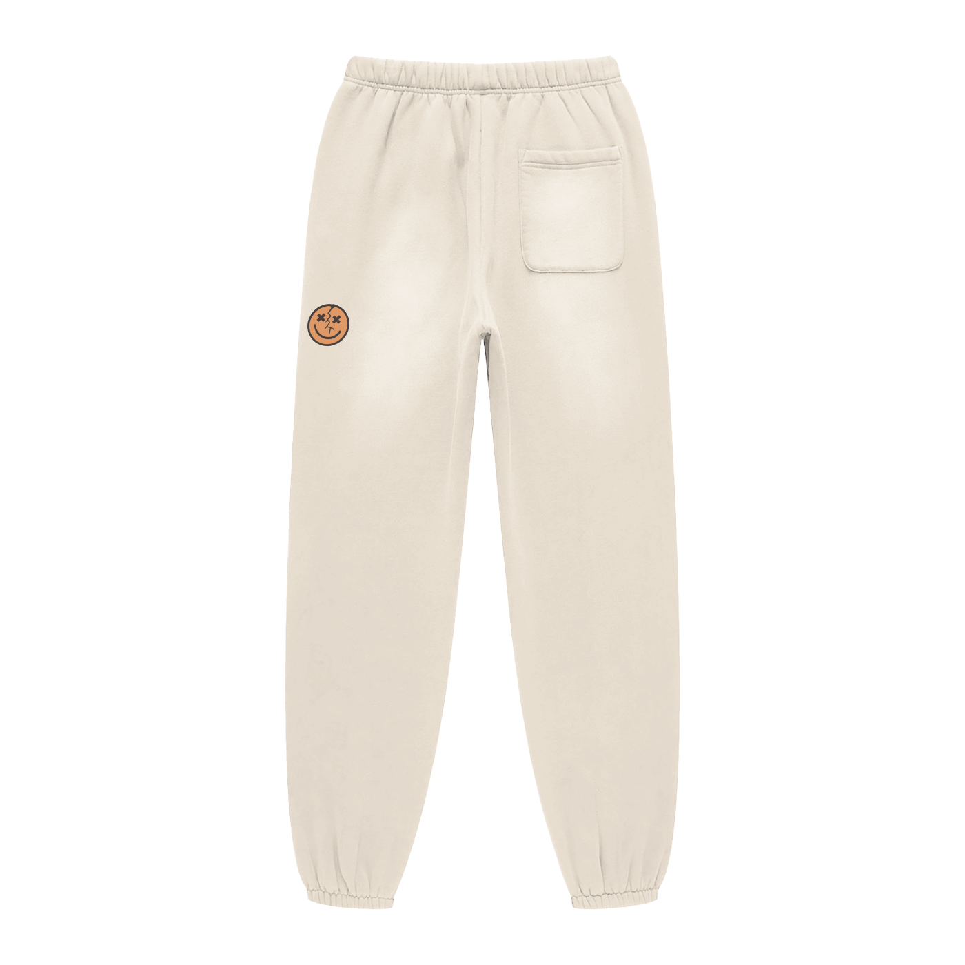 Woslo Smile Sun-faded Fleeced Sweatpants
