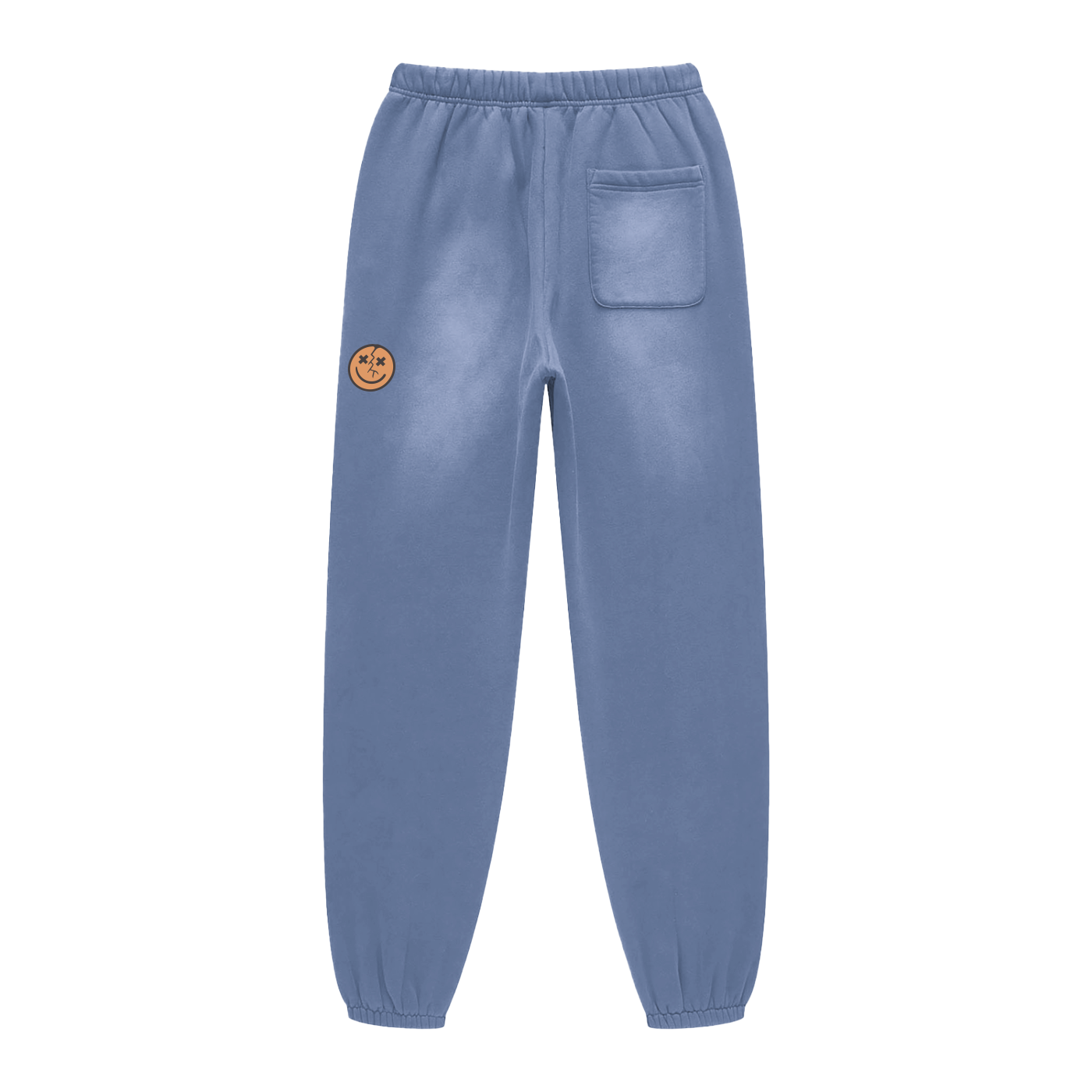 Woslo Smile Sun-faded Fleeced Sweatpants