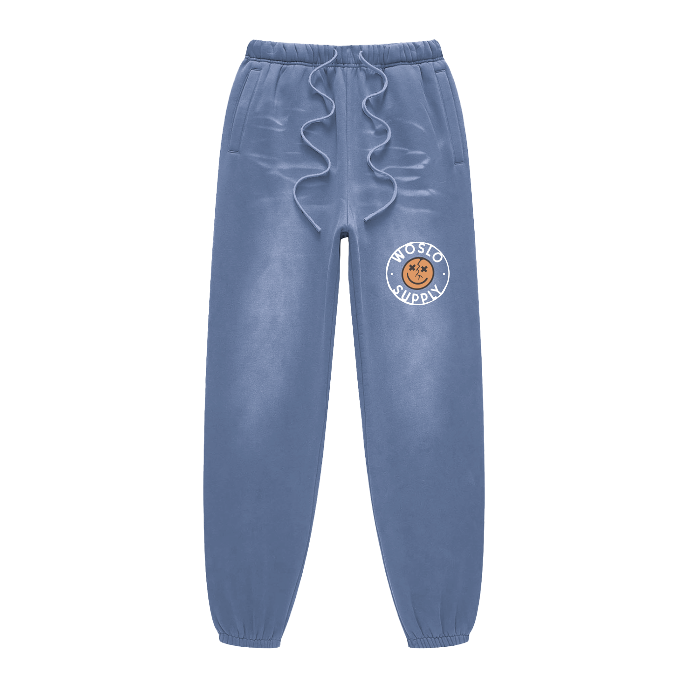 Woslo Smile Sunfade Fleeced Sweatpants