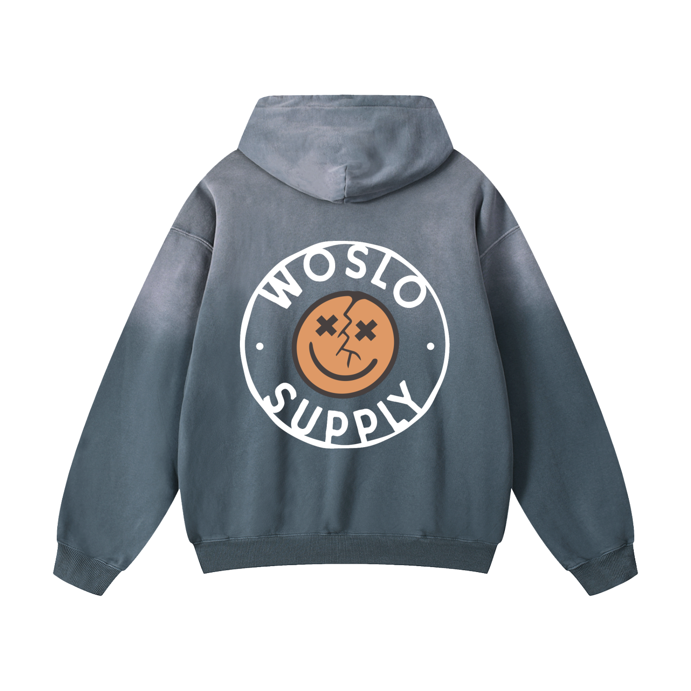Woslo Heavyweight Sunfade Oversized Hoodie
