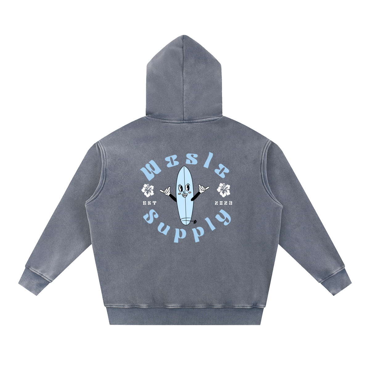 Woslo Surfboard Oversize Hoodie