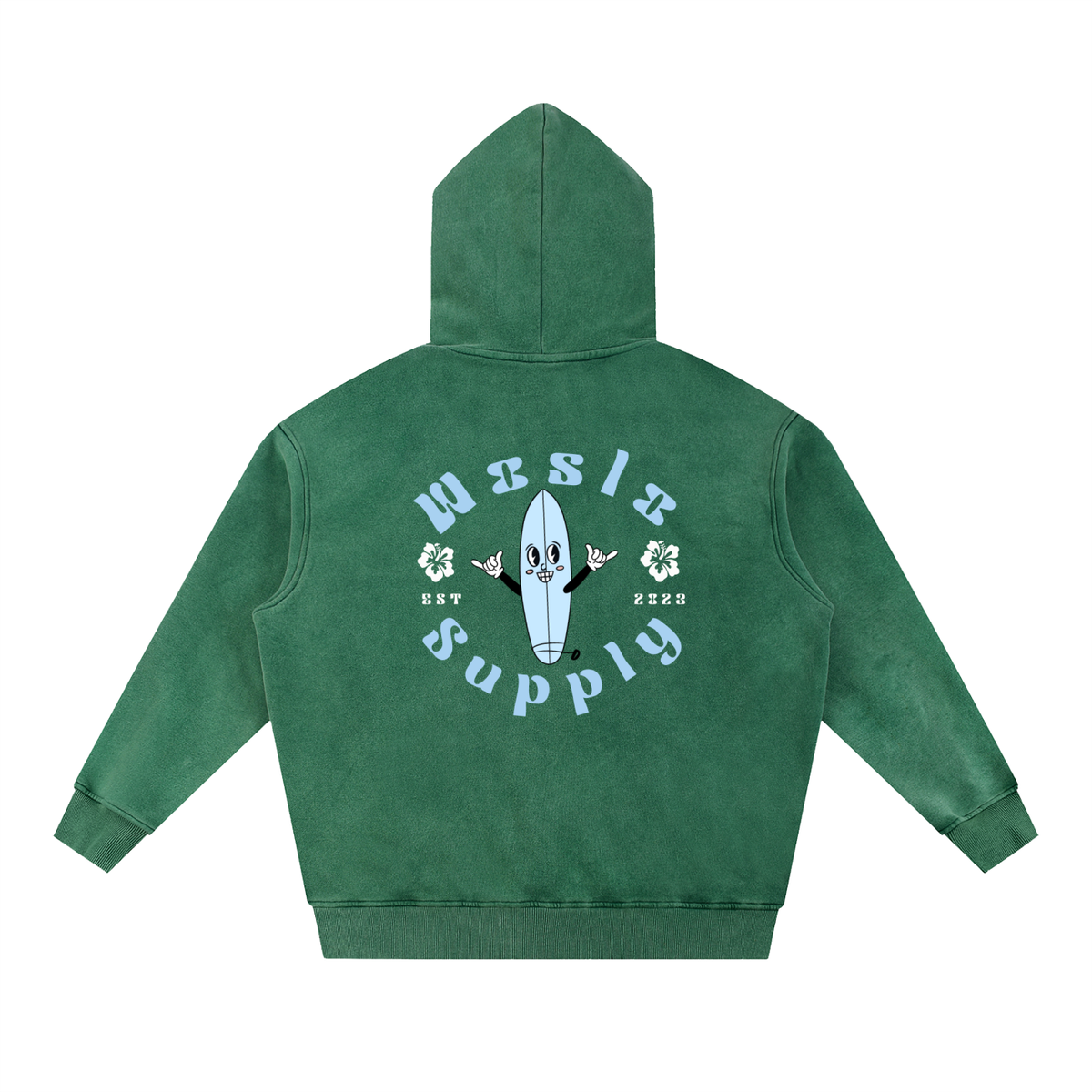 Woslo Surfboard Oversize Hoodie