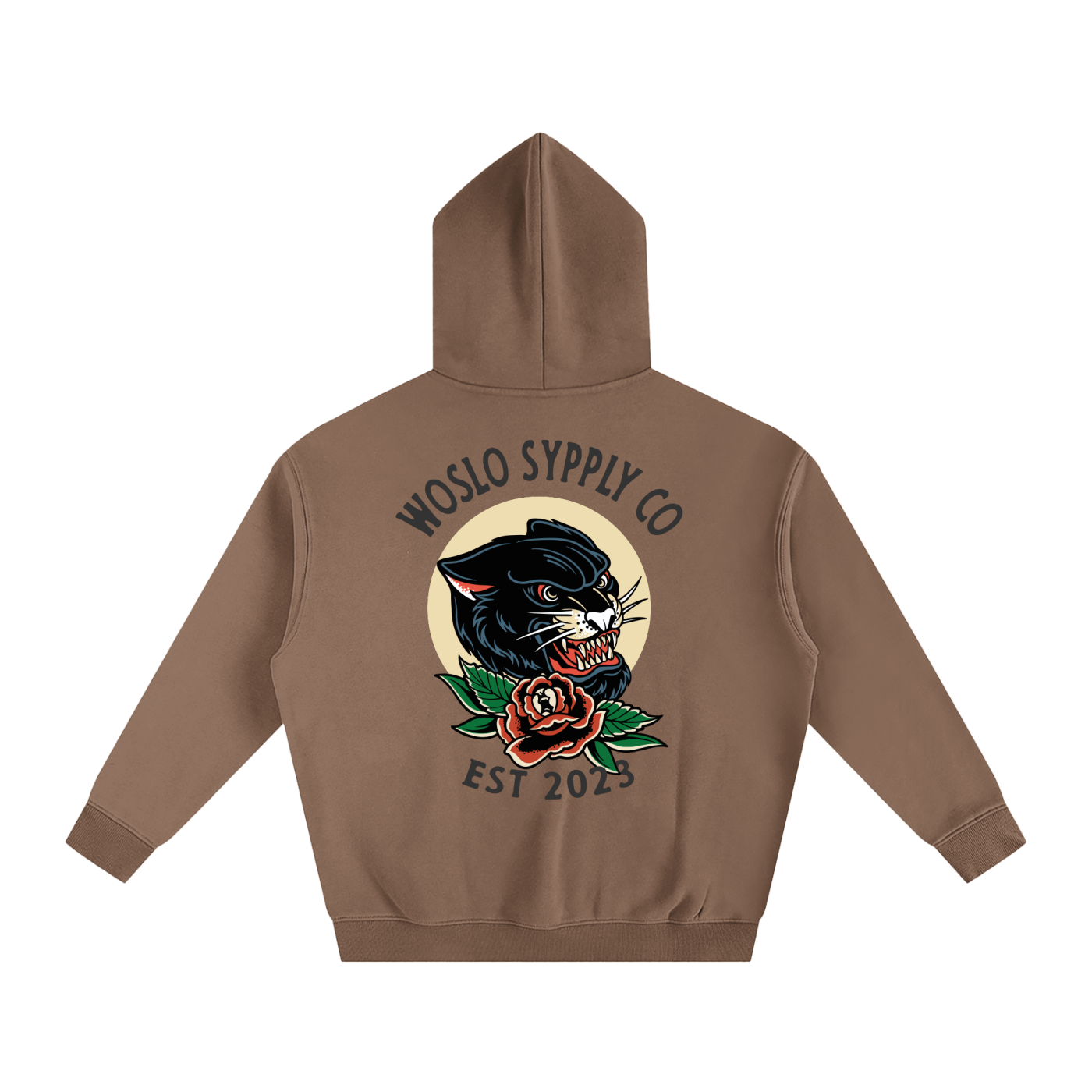 Woslo Oversize Fleeced Hoodie
