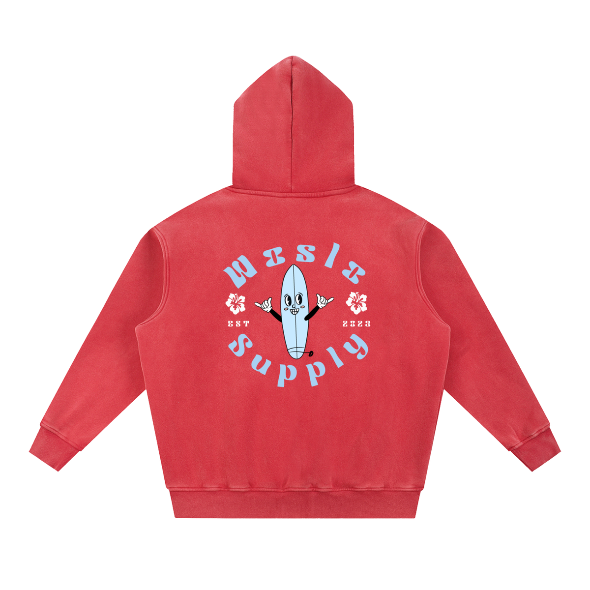 Woslo Surfboard Oversize Hoodie