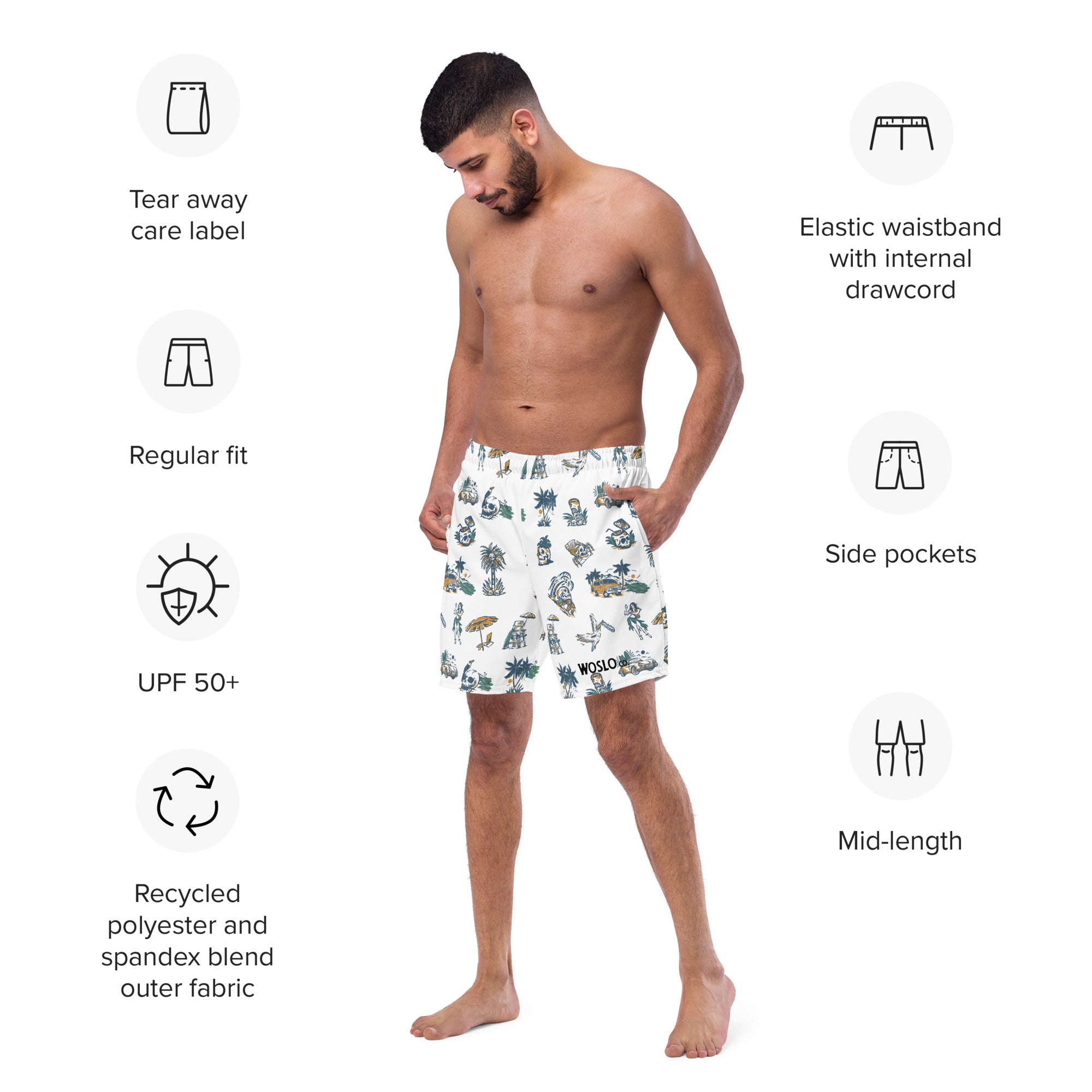 Men's swim trunks