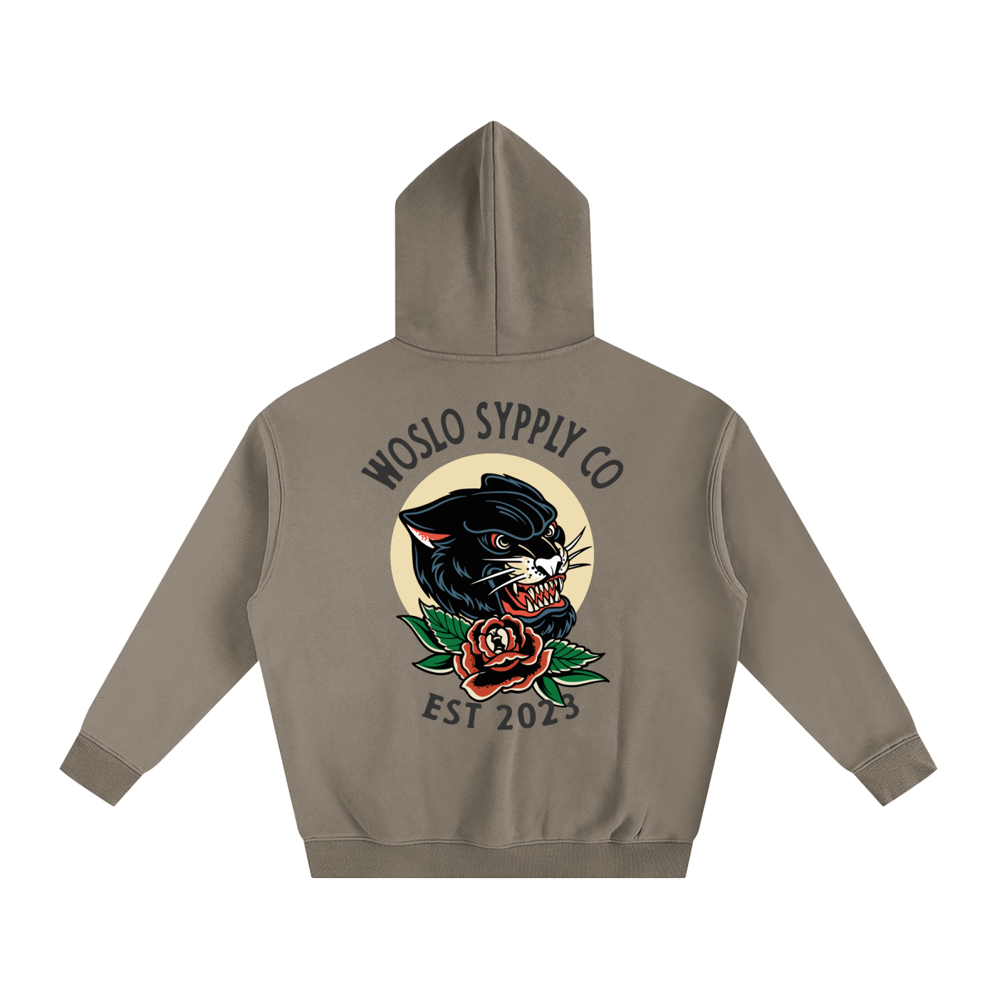 Woslo Oversize Fleeced Hoodie