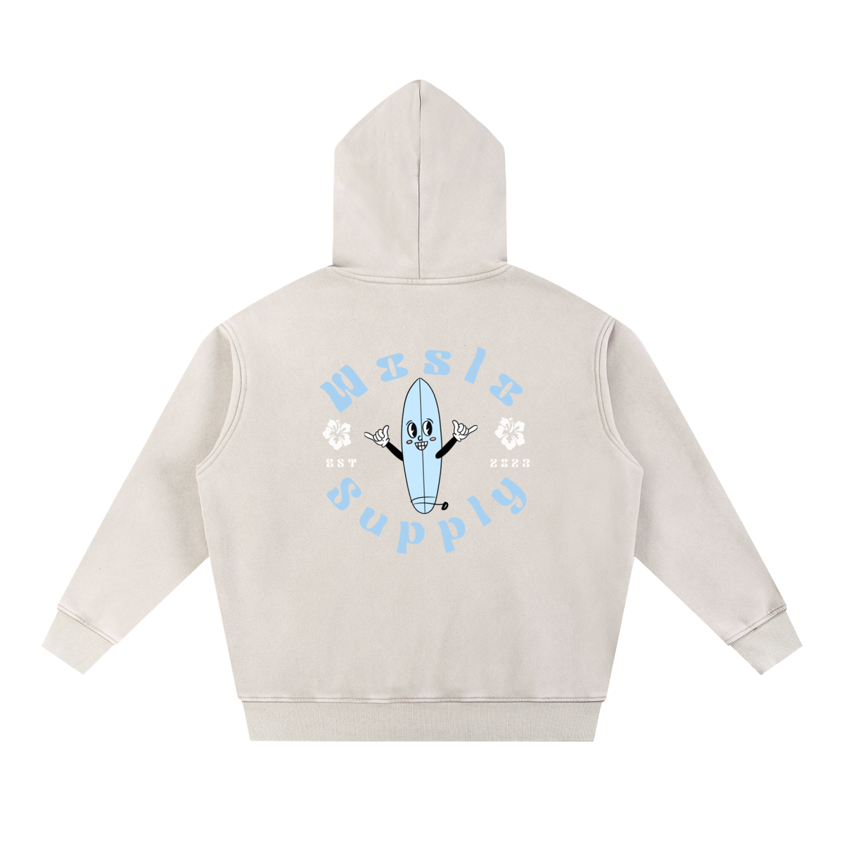 Woslo Surfboard Oversize Hoodie