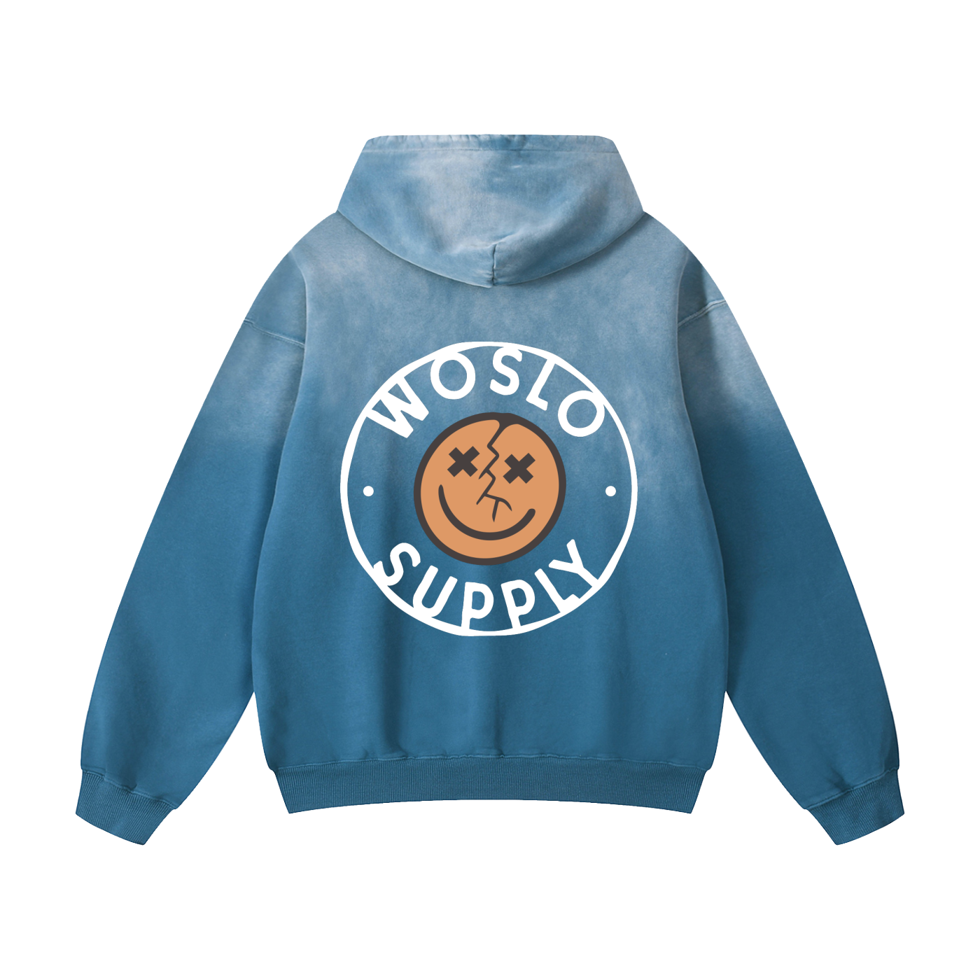 Woslo Heavyweight Sunfade Oversized Hoodie
