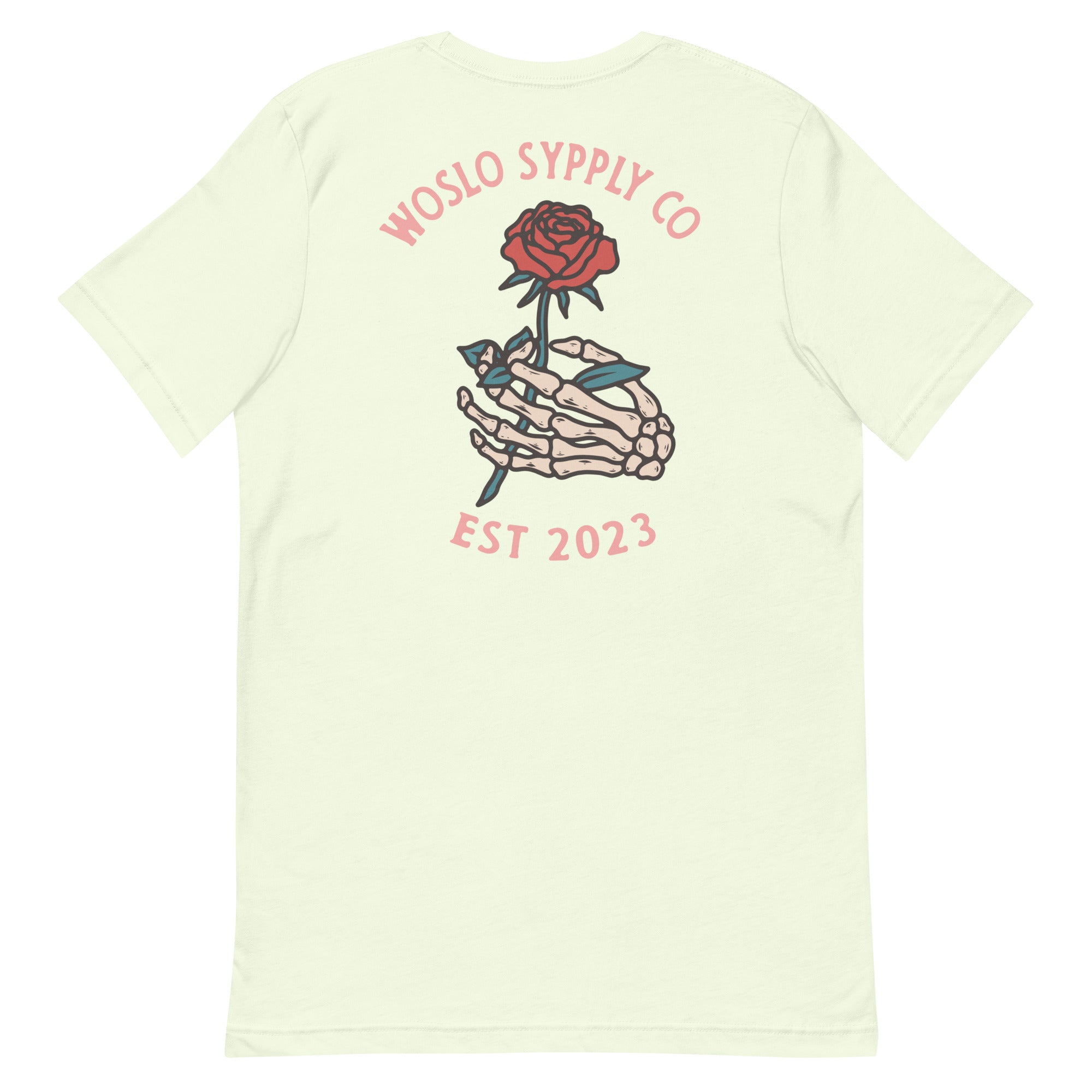 Skeleton Hand With Rose T-Shirt