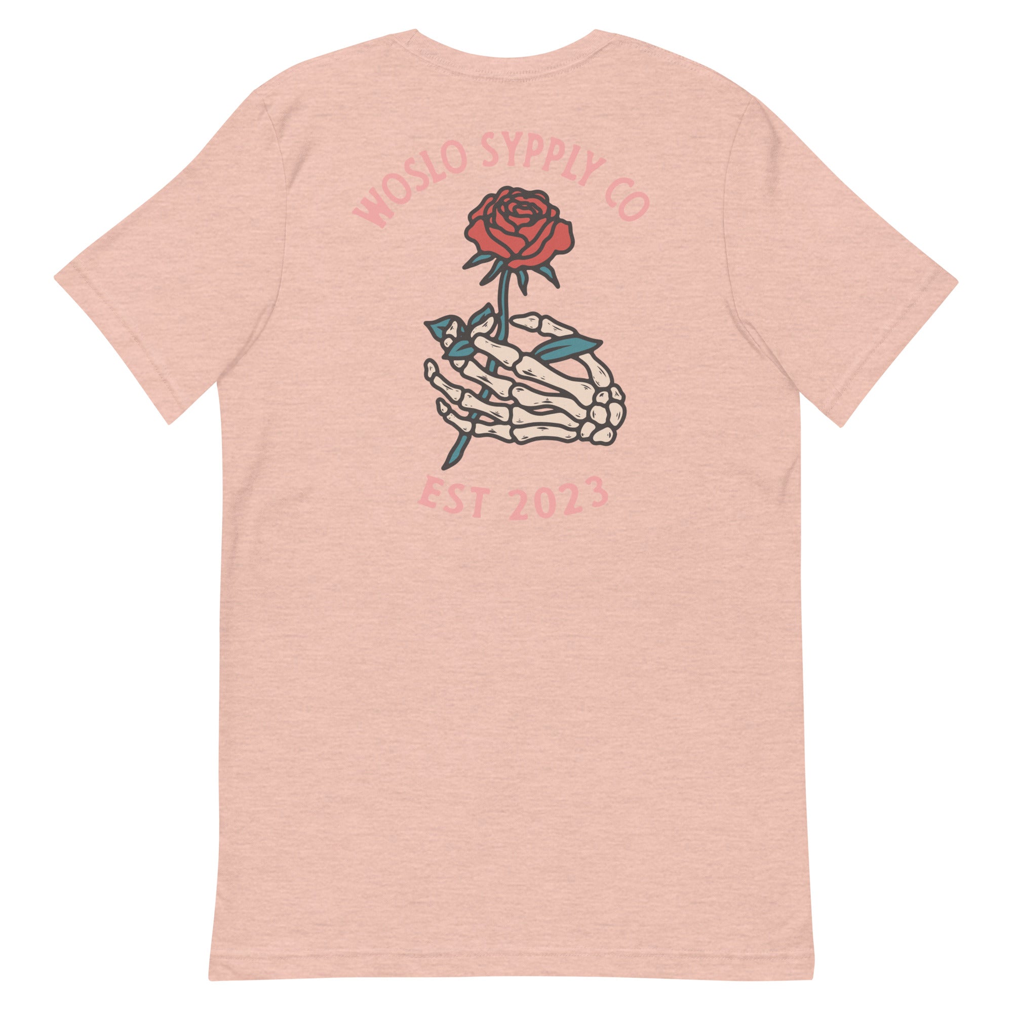 Skeleton Hand With Rose T-Shirt