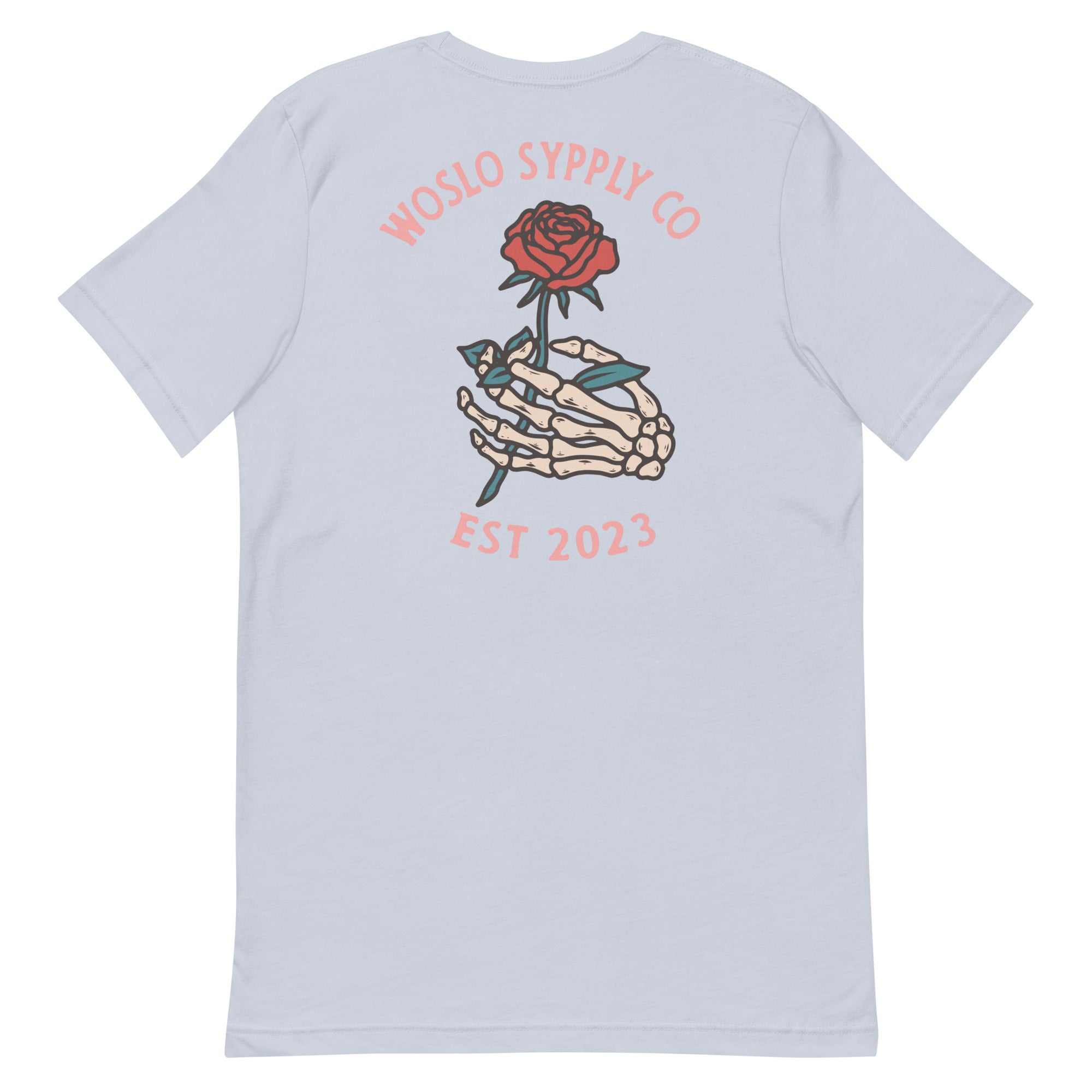 Skeleton Hand With Rose T-Shirt