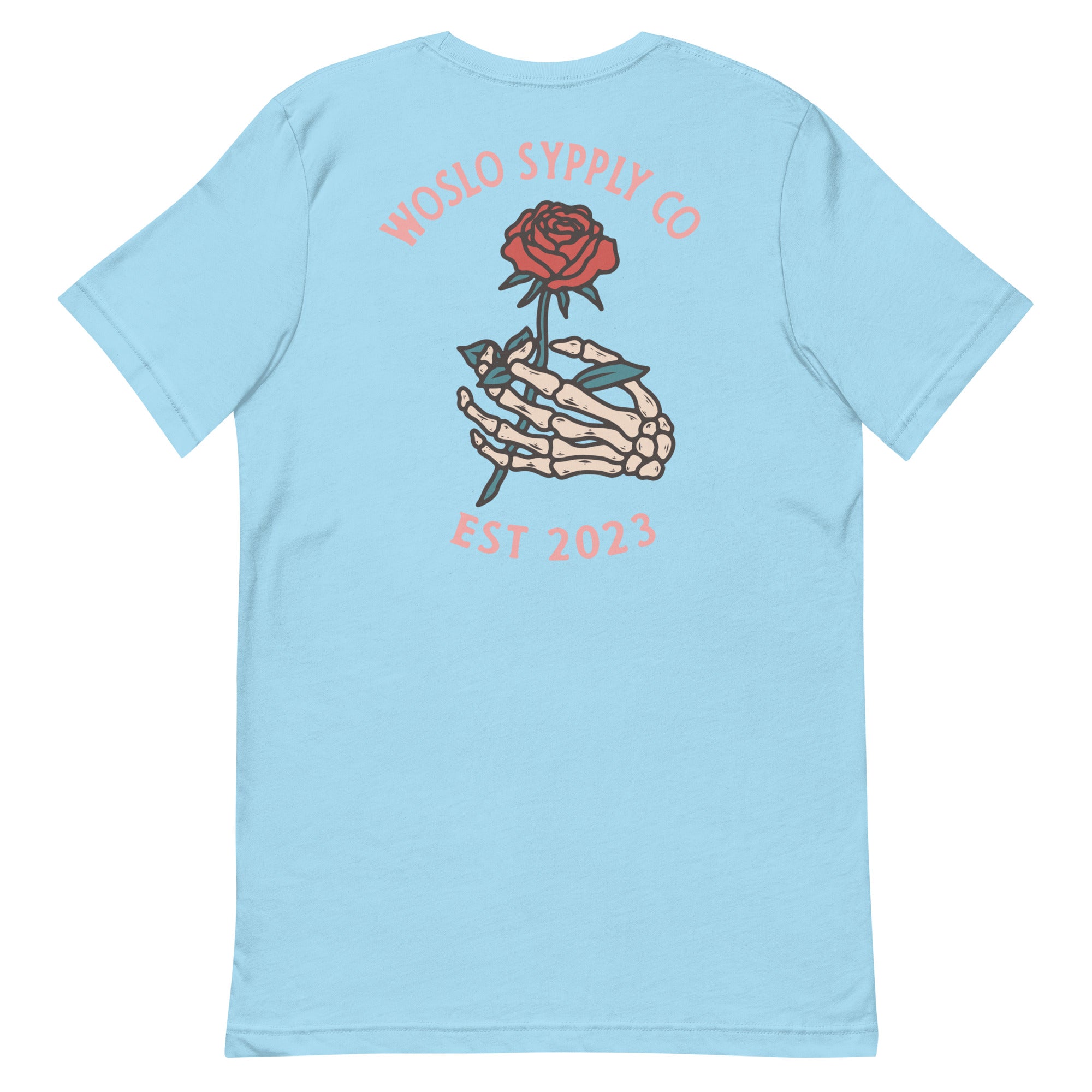 Skeleton Hand With Rose T-Shirt