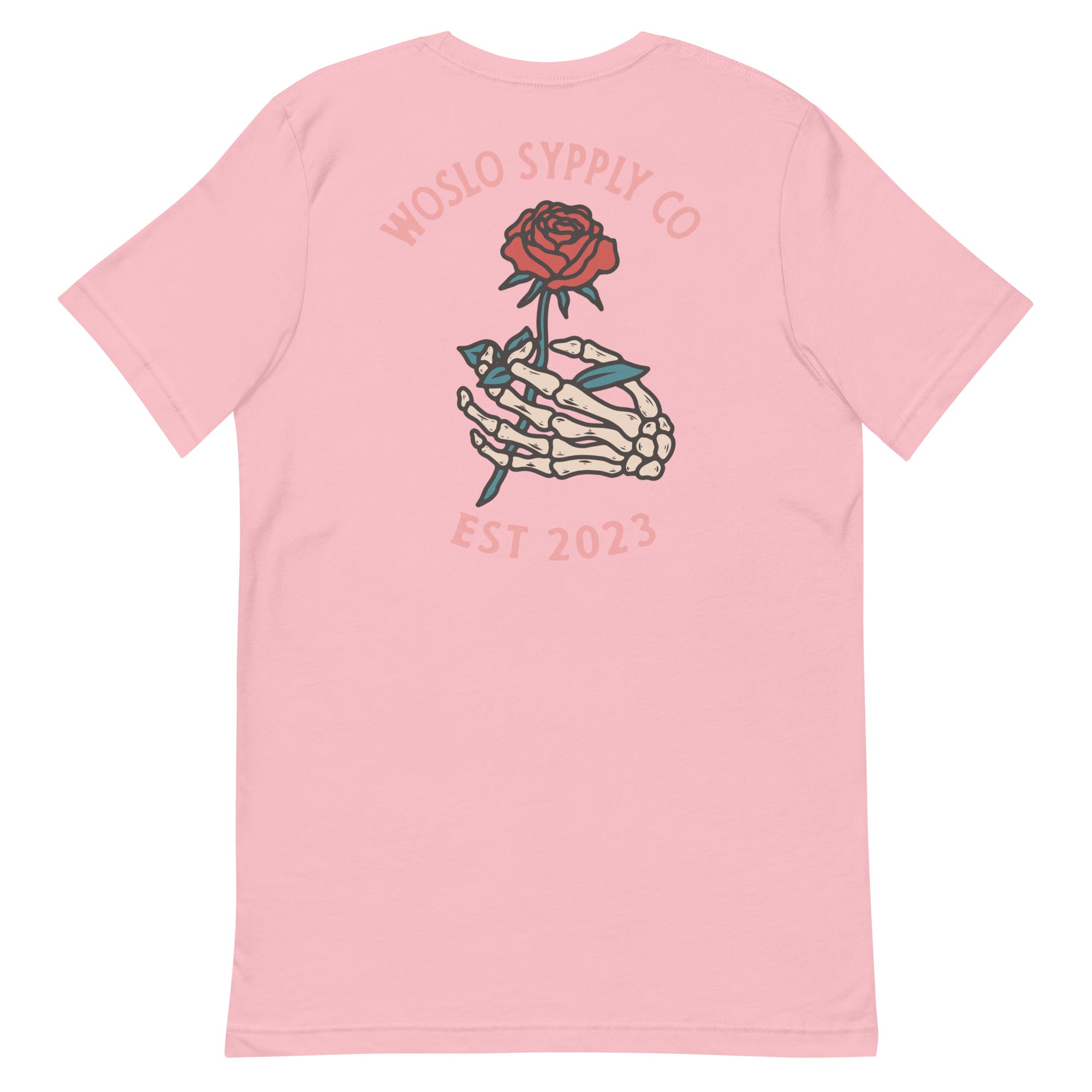 Skeleton Hand With Rose T-Shirt